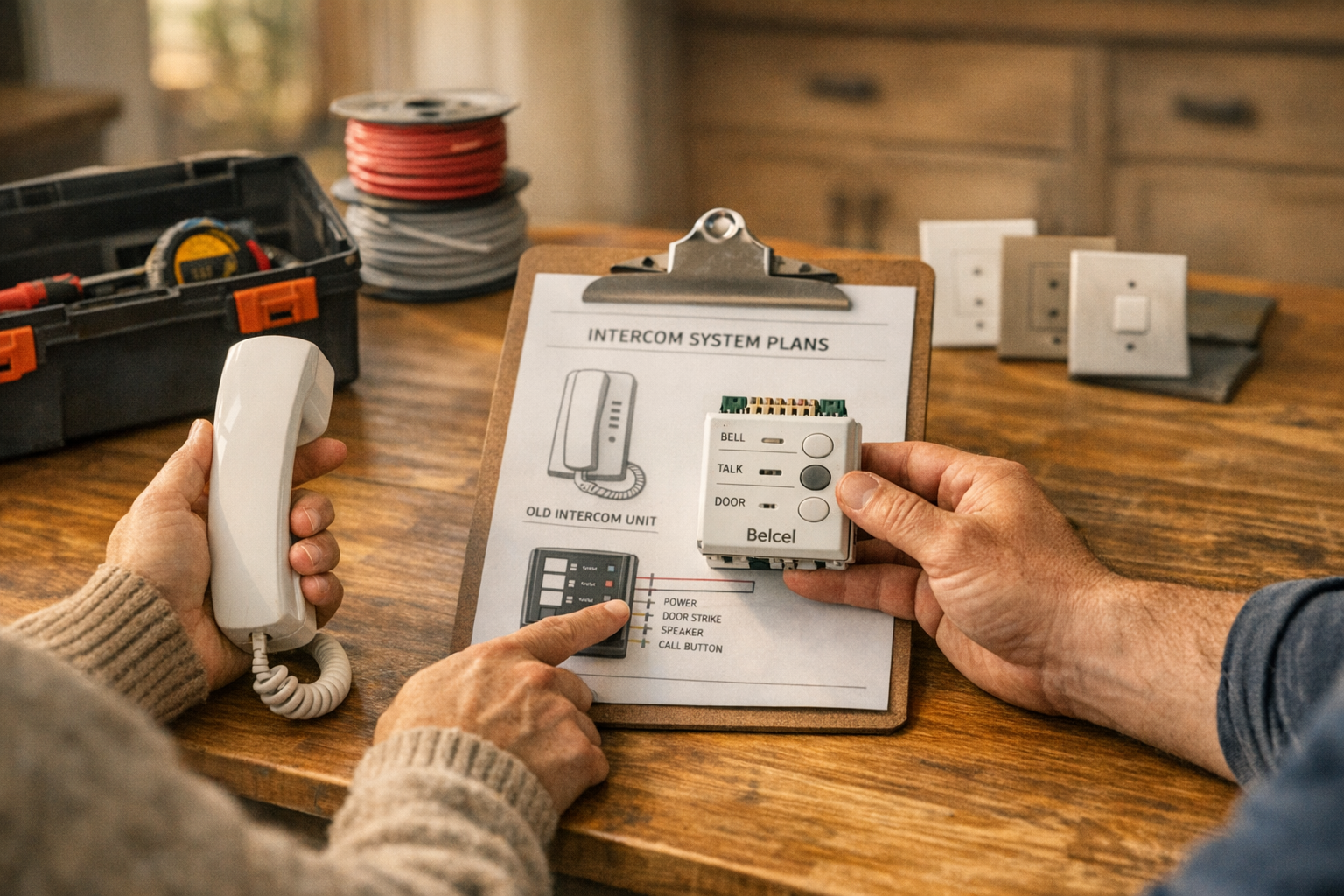 Vergelijking belcel en intercom features