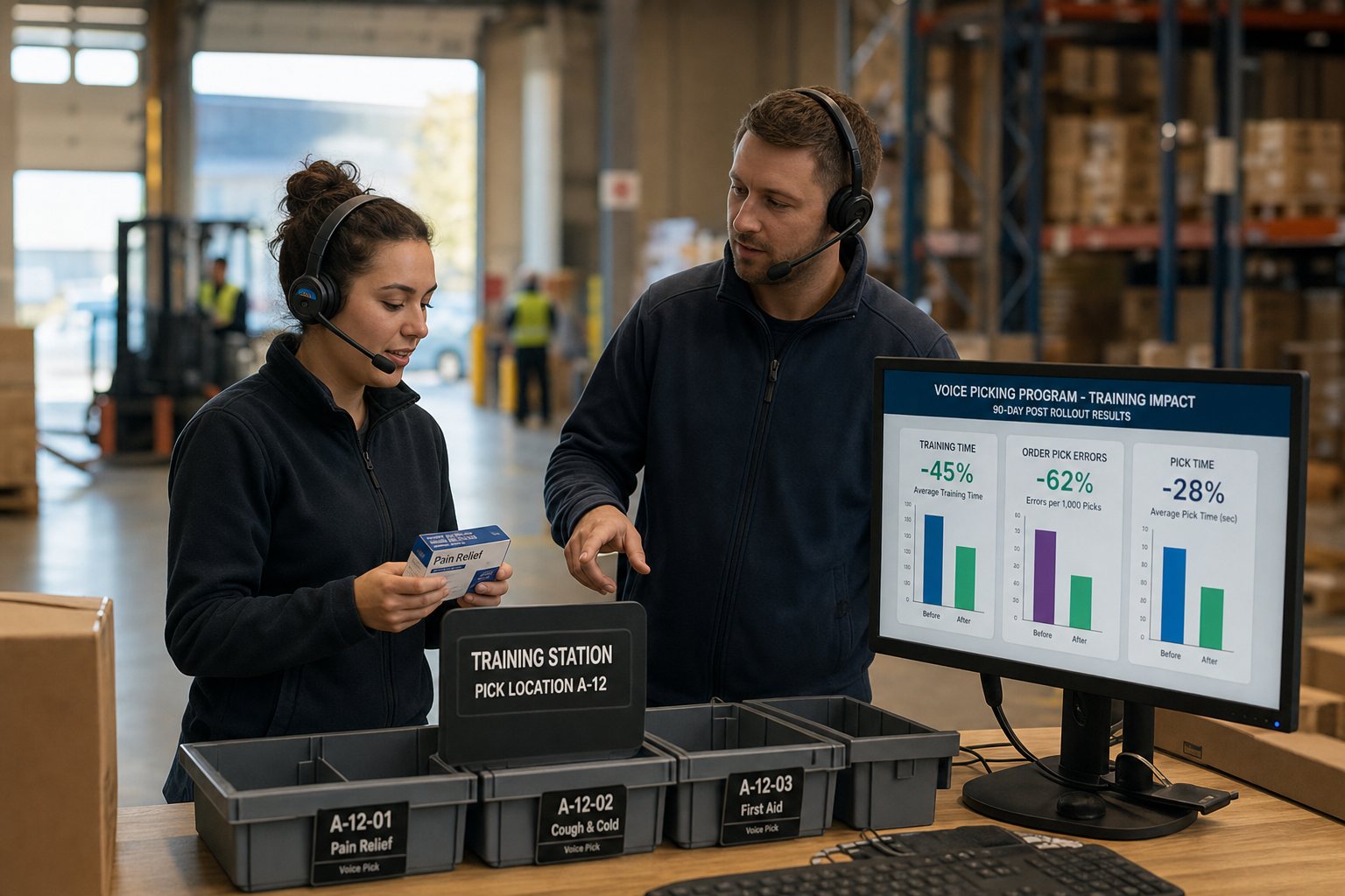 KPI verbetering door voice picking