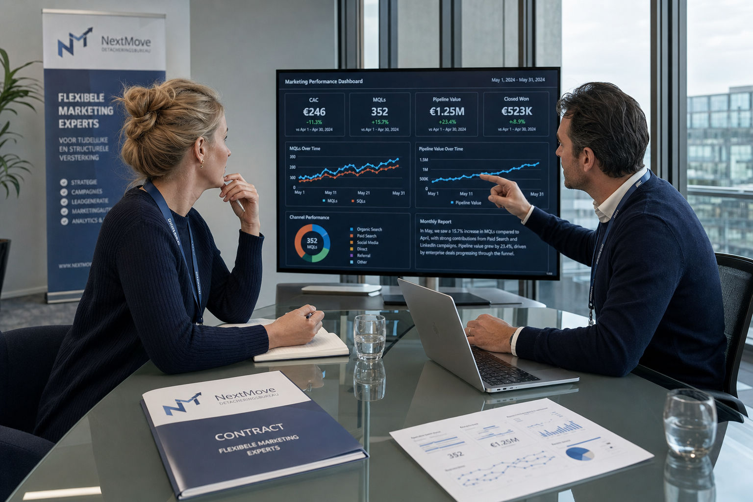 ROI meten van interim marketeer
