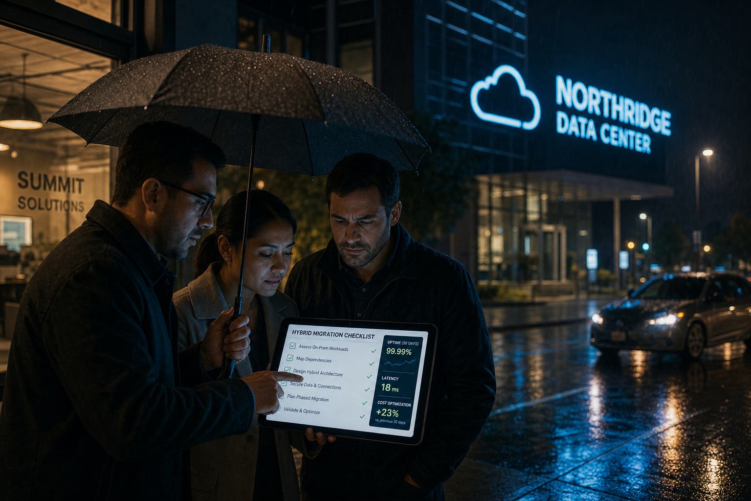 Cloud hybride on-premise vergelijking