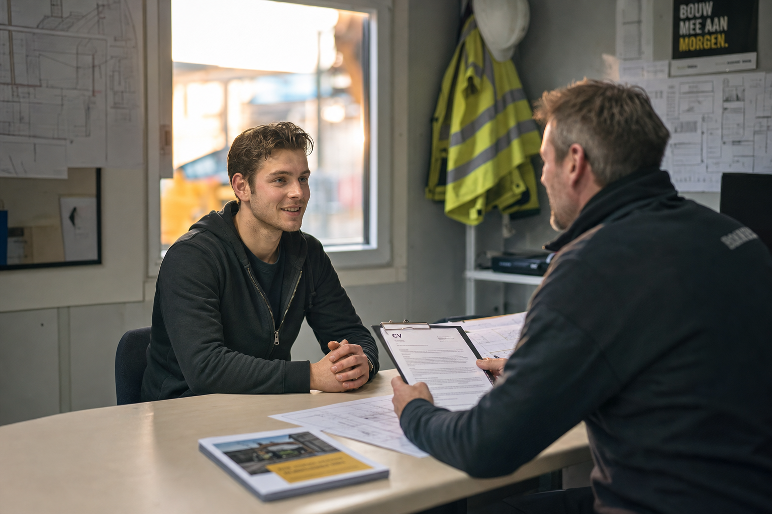 CV opstellen voor bouwvacatures zonder ervaring